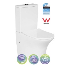 T6096 — Back to Wall RIMLESS & TORNADO Toilet Suite